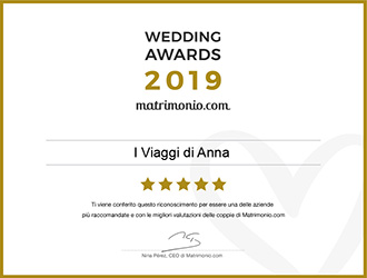 I Viaggi di Anna, winner Wedding Awards 2017 wedding.com