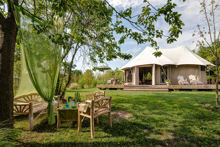 Glamping Canonici | Luxury Tent Gelso